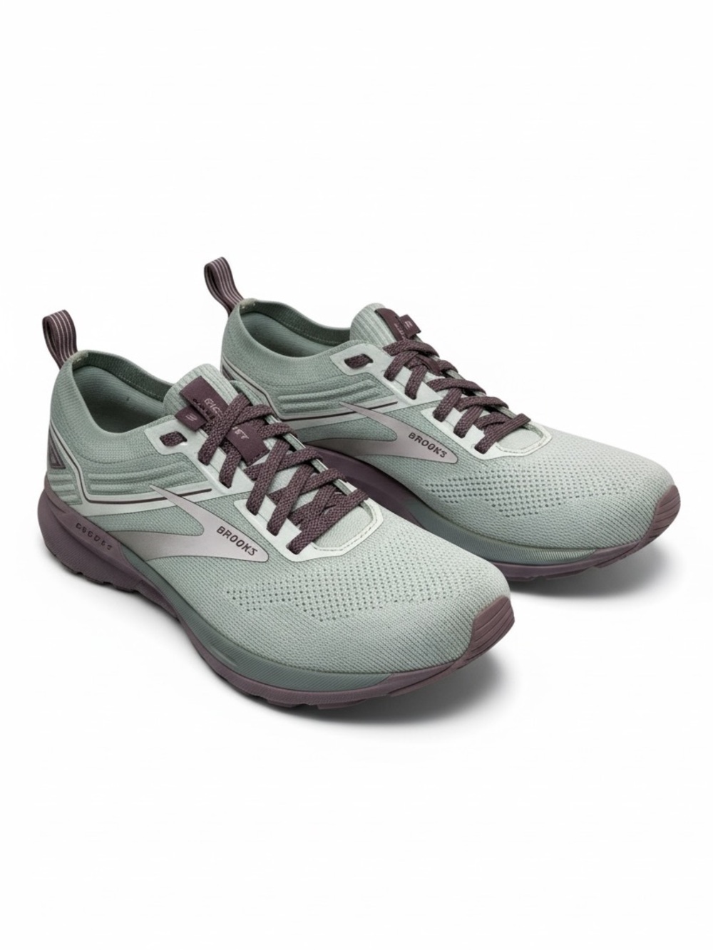 Brooks Ricochet 3 Running Shoes Mint Purple Womens Size 7 Athletic